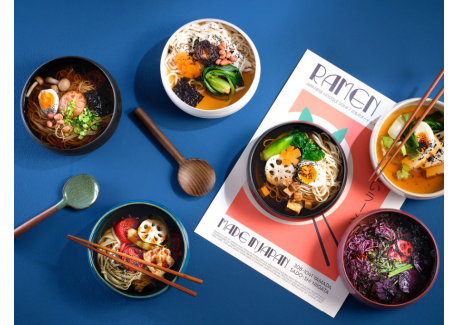 Umami Japanse Ramen Set 3 Stuks Bayou Blauw