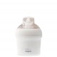 Le Glacier Sorbetière Cuve Inox  1,5 L Blanc