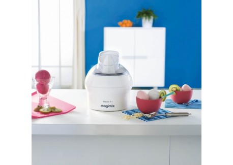 Le Glacier  Ijsmaker RVS Kom 1,5 L Wit