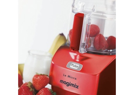 Mini Hachoir "Le Micro" Rouge