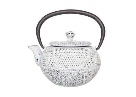 Théière Fonte avec Filtre  Crème 0,35 L