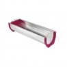 Voir la slide Moule à Bûche Inox Côtés Amovibles + Silicone 30 cm