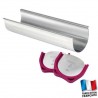 Voir la slide Moule à Bûche Inox Côtés Amovibles + Silicone 30 cm