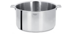 Casteline 5 Glazende RVS Kookpot 16 cm 1,7 L Verwijderbare Handvatten