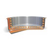 Zie dia Casteline 5 Glanzende RVS braadpan 22 cm 4,3 L Afneembare handgrepen