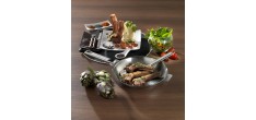 Casteline 5 Glanzende RVS Koekenpan 26 cm met Afneembare Handgrepen