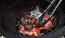 Ravioles de Betteraves Rouges Rôties au Big Green Egg et Chèvre Frais