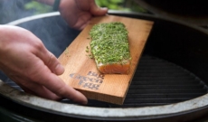 Saumon fumé à chaud au Big Green Egg