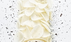 Bûche Blanche de Noël Roulée à la Vanille