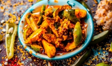 Pickles de mangue verte