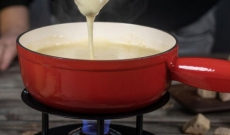 Veritable fondue savoyarde aux cepes