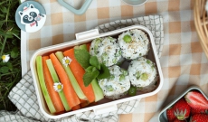 Boulettes de riz froides pour lunchbox
