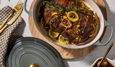 Rôti de boeuf farci aux champignons