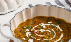Soupe Cajun potimarron et lentilles