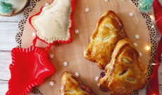 Chaussons aux myrtilles sapin de Noël