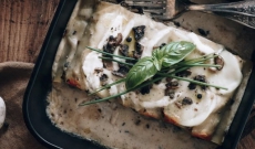 Cannelloni aux champignons et truffe