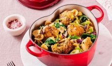 Pâtes Orecchiette Alfredo au poulet