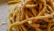 Pici cacio e pepe