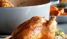 Poulet rôti en cocotte
