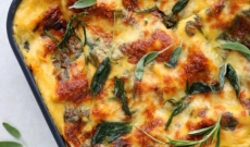Lasagne butternut et champignons