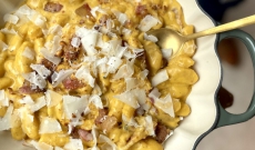 Gnocchi de butternut, guanciale et parmesan